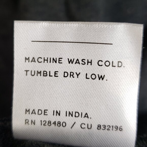 NWT Pact Airplane Cardigan Organic Cotton Dark Gray Pockets size L/XL Travel - Picture 11 of 13